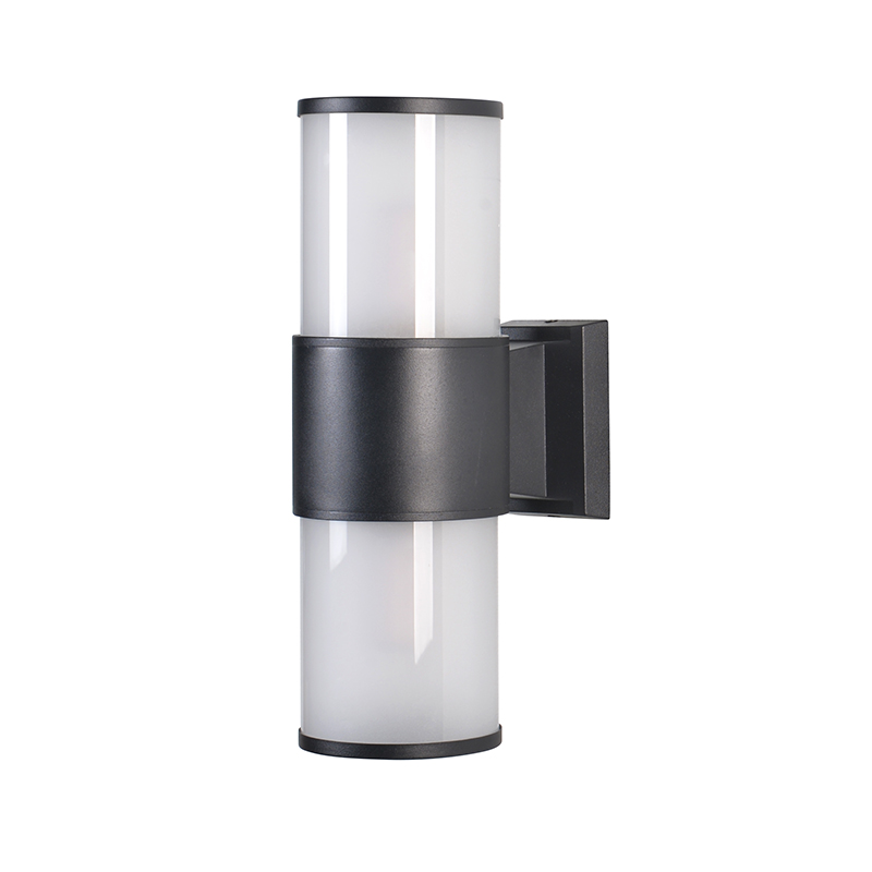 APLIQUE PORTA E27*2 NEGRO IP65